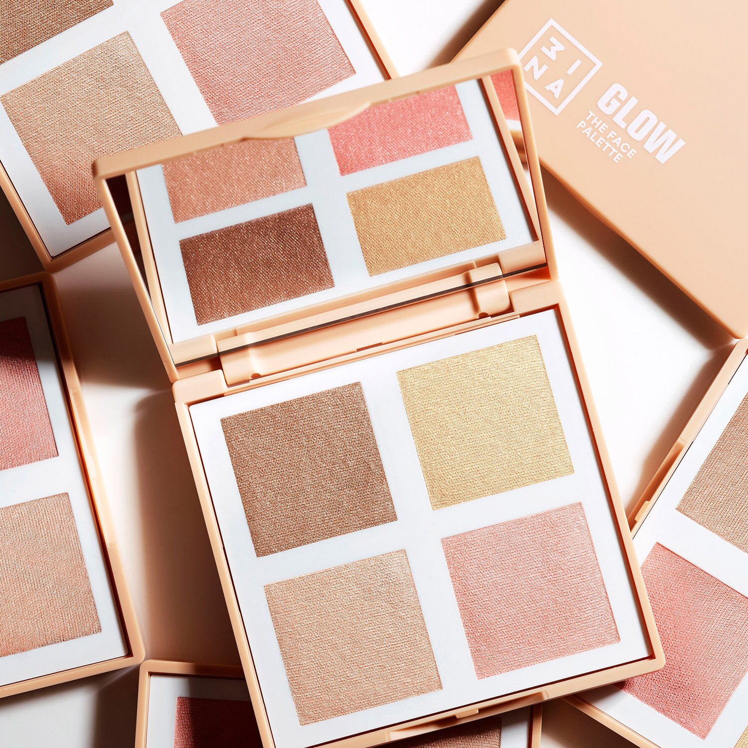 THE GLOWING FACE PALETTE 3INA RUBOR